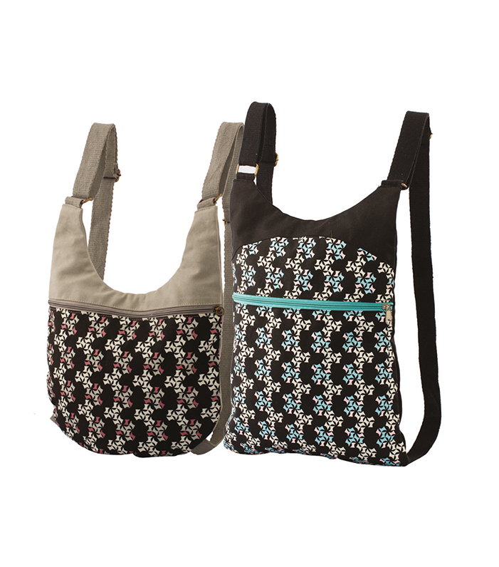 Custom Canvas Kaleidoscope Backpacks