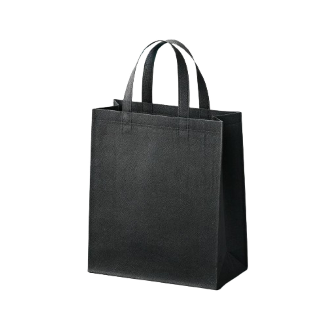 Custom Black Non Woven Bags