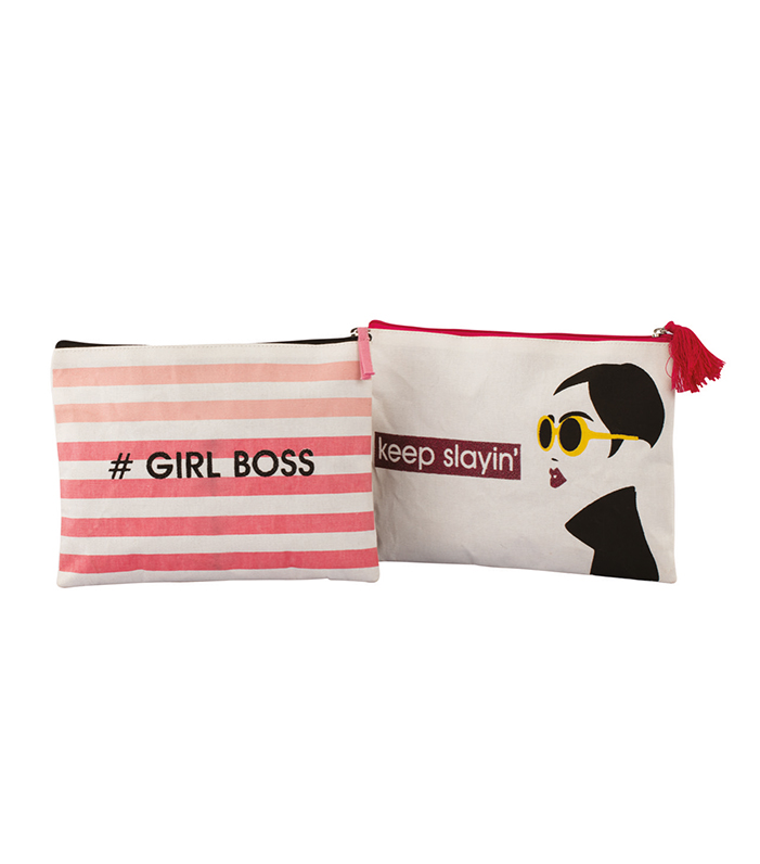 Girl Boss Pencil Case Bags