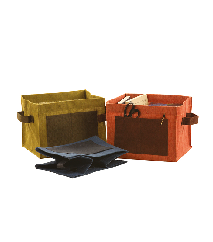 Jute Shelf and Desk Organisers