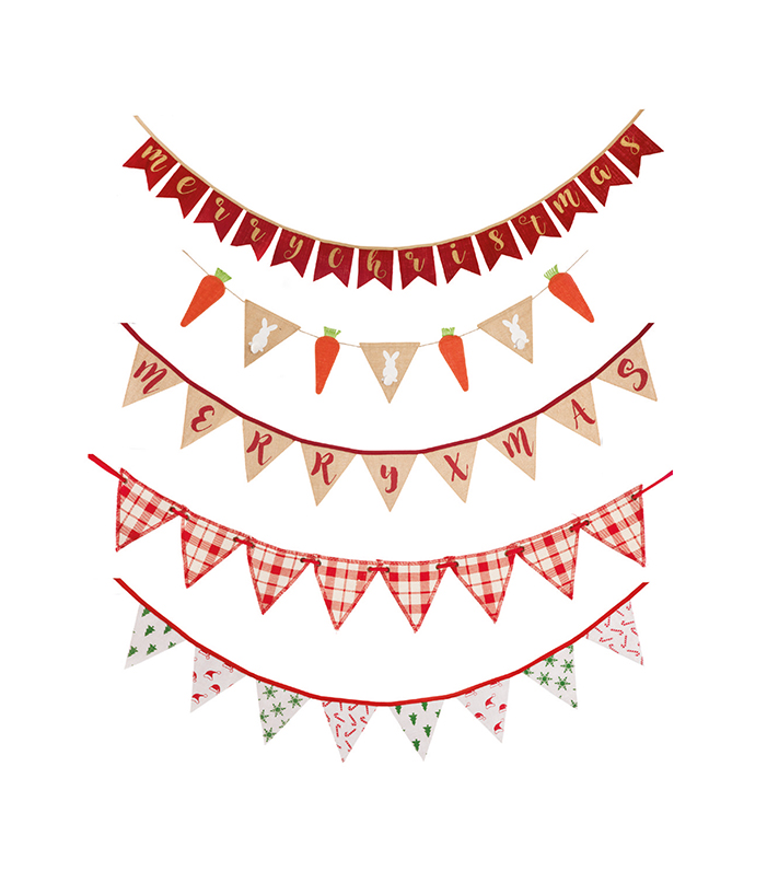Custom Bunting In Jute And Canvas