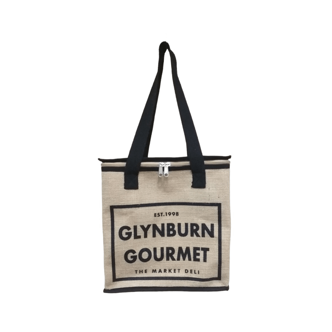 Custom Square Cooler Bag With Flat Handle