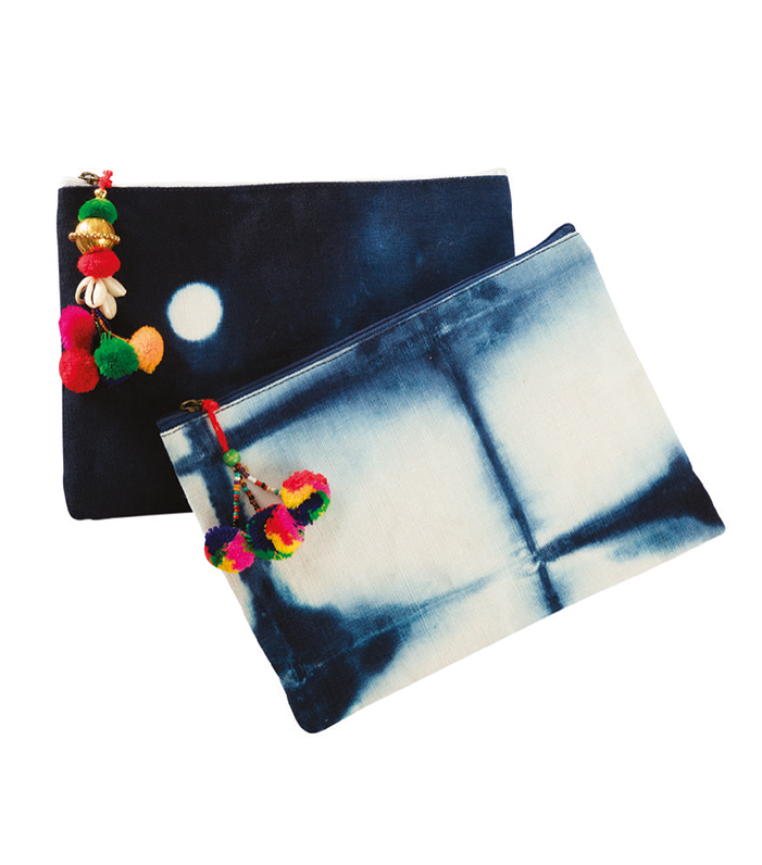 Tie Dye Pencil Case Custom Juco Bags