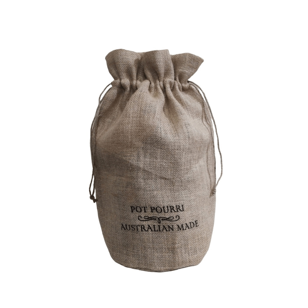 Custom Designed Hessian Drawstring Sack