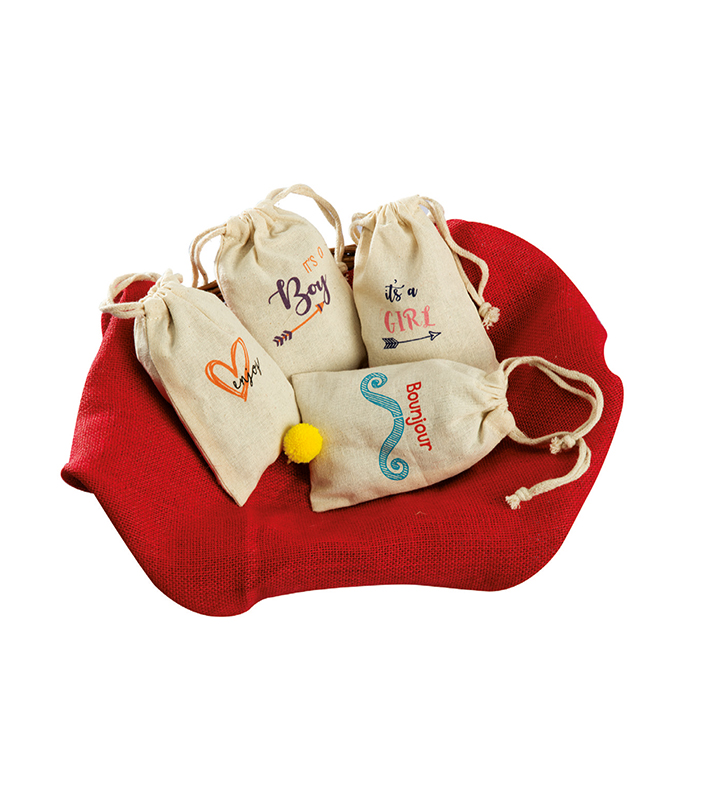 Mini Gift Drawstring Cotton Bags