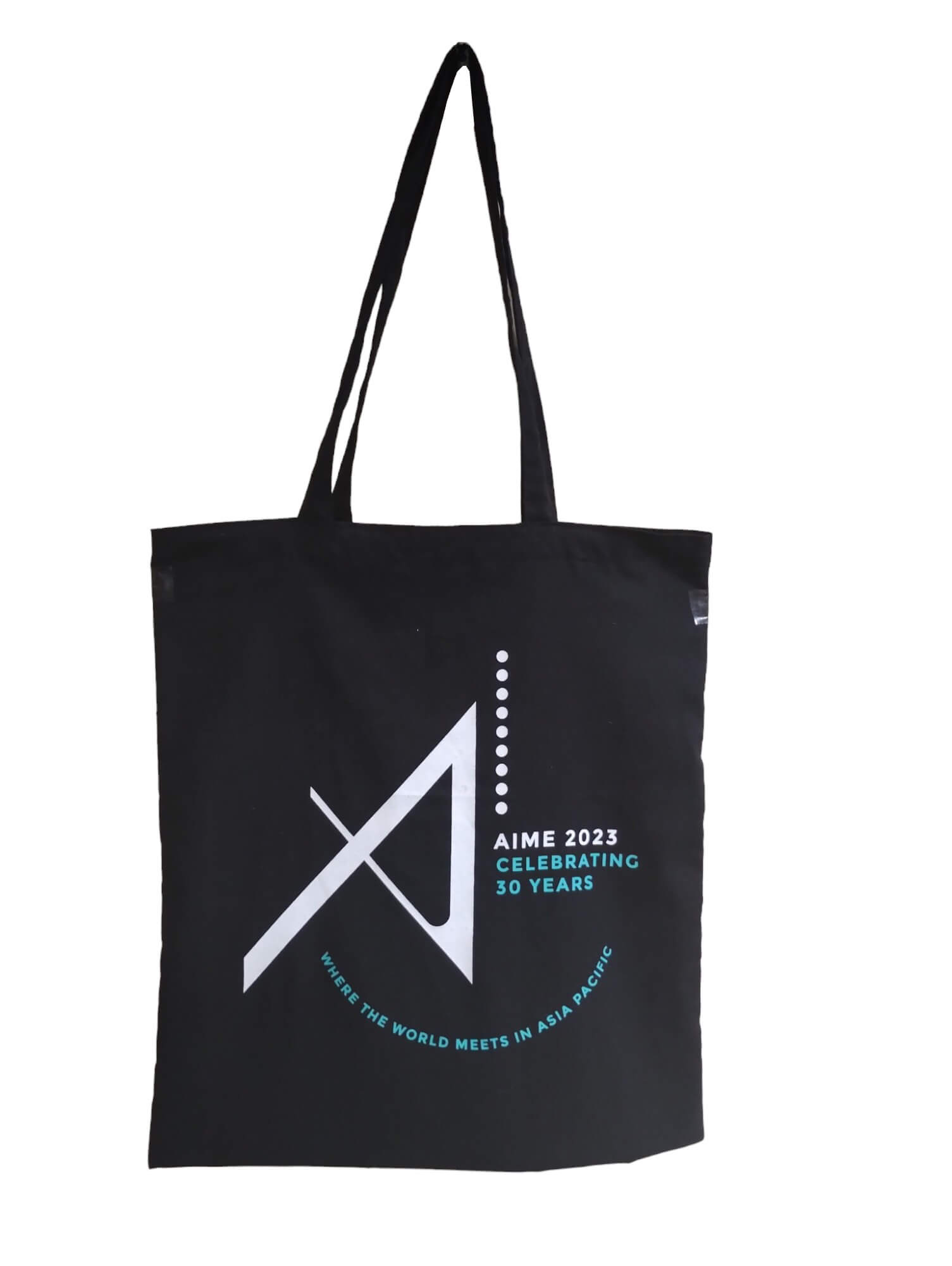 Black Cotton Trade Show Promo Bag