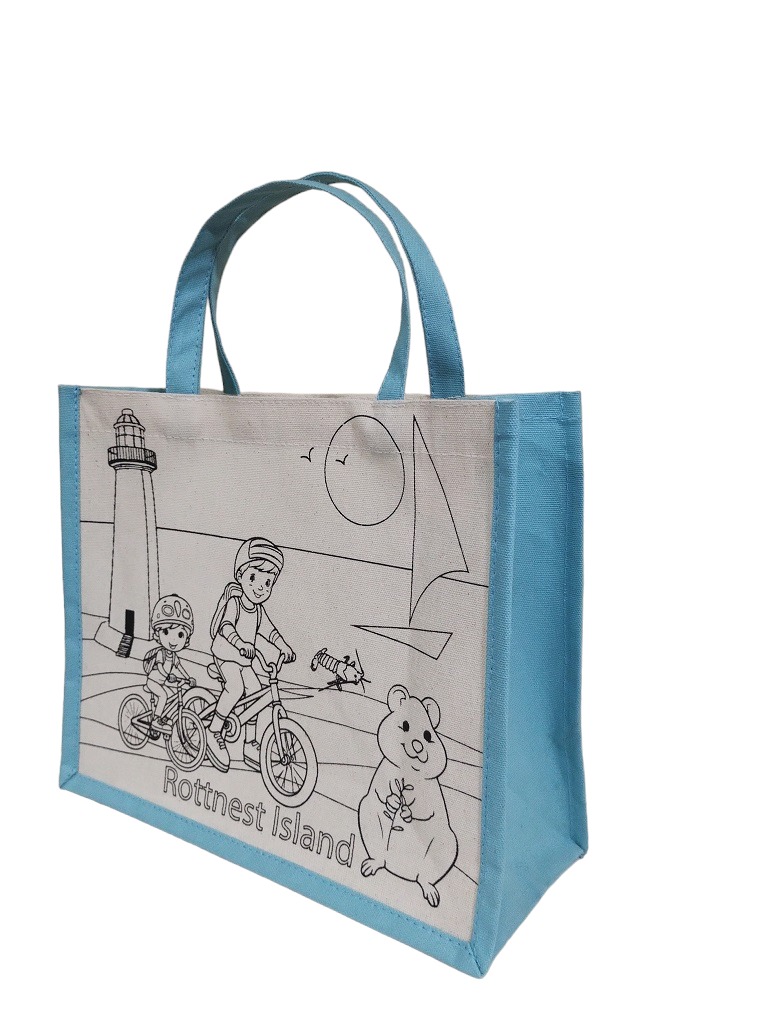 Custom Design Kids Colouring Bag With Crayons