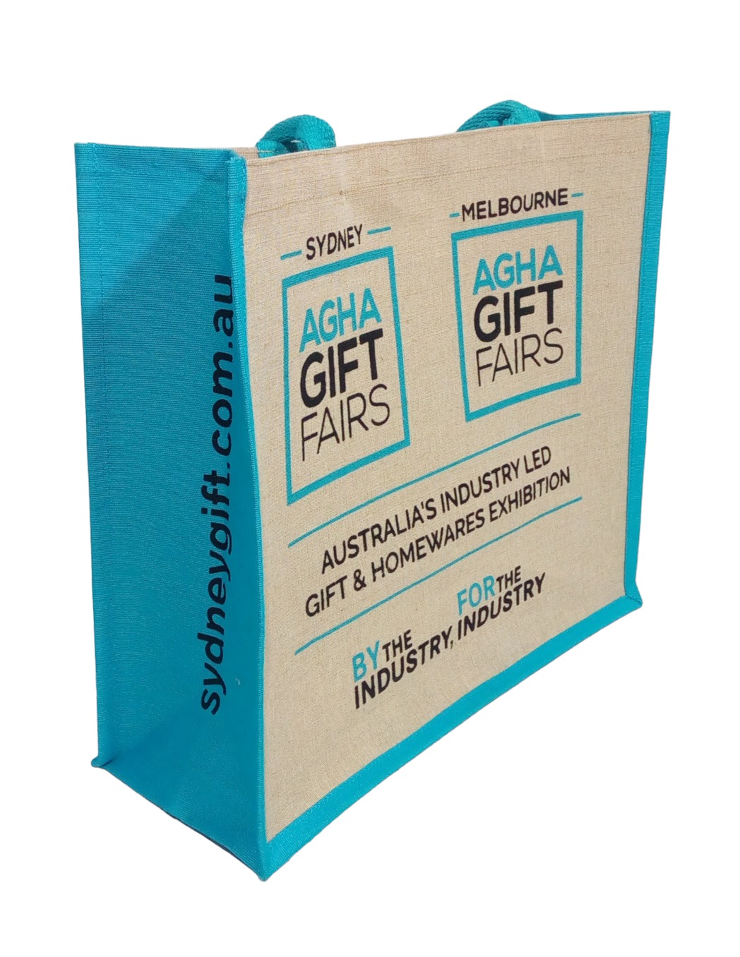 Premium Juco Blend Event Bag With Printed Gussets