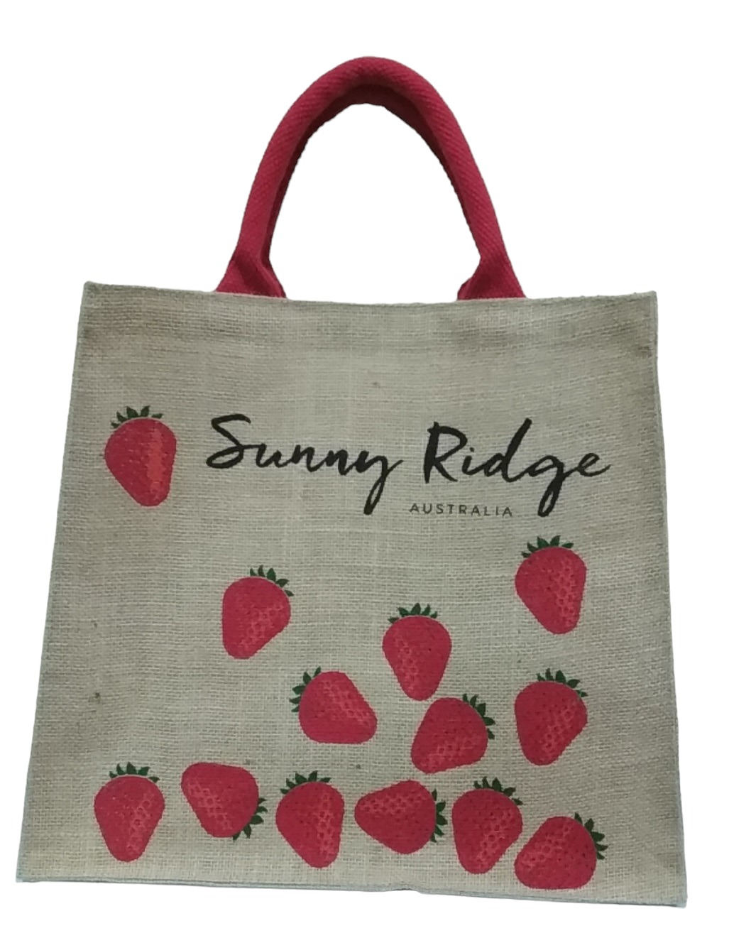 Reusable Strawberry Farm Market Bag