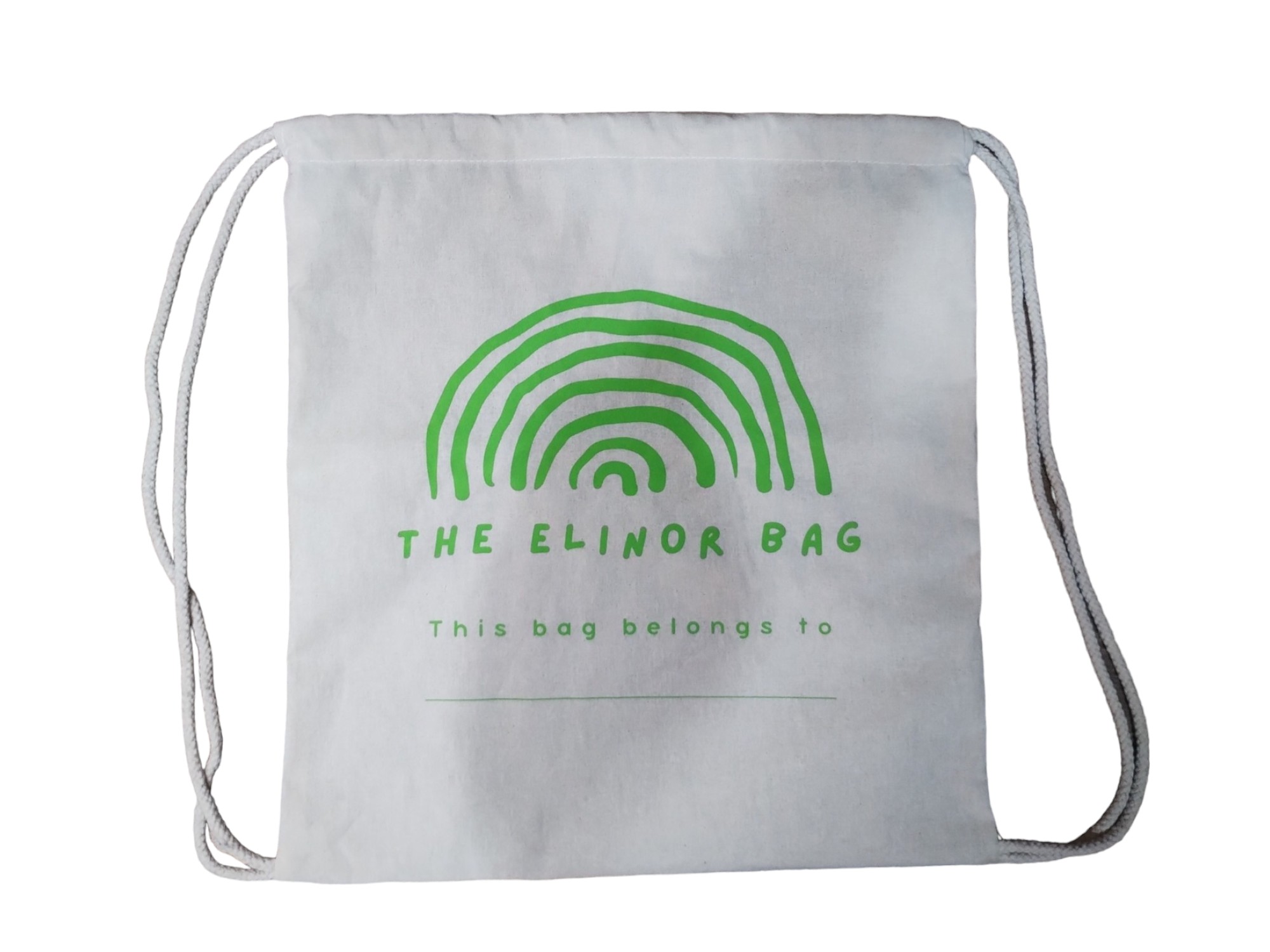 Sustainable Eco Drawstring Backpack For School Kids