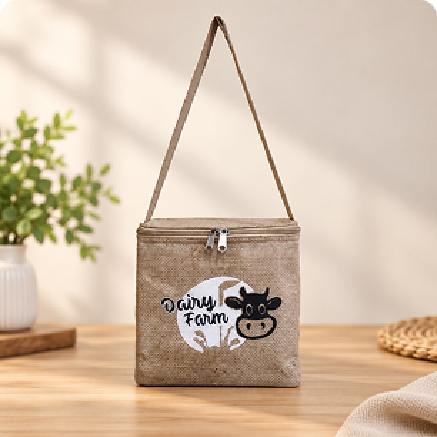 Miniature Branded Cooler Bag With Lid